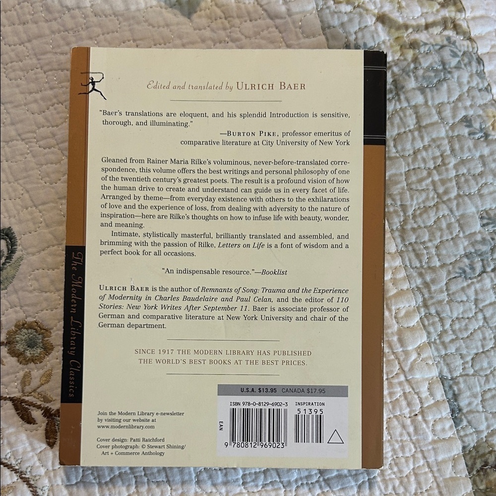Letters on Life by Rainer Maria Rilke - Picture 2 of 2
